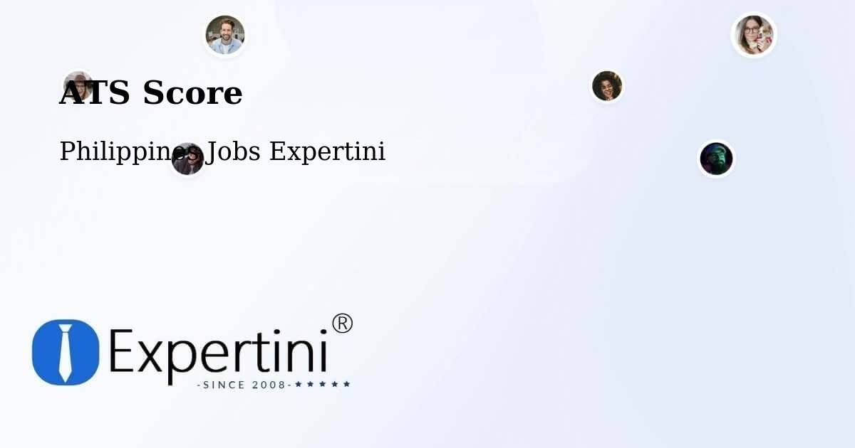Resume ATS Score & Job Description Match Tool – Dimasalang - Philippines Jobs Expertini