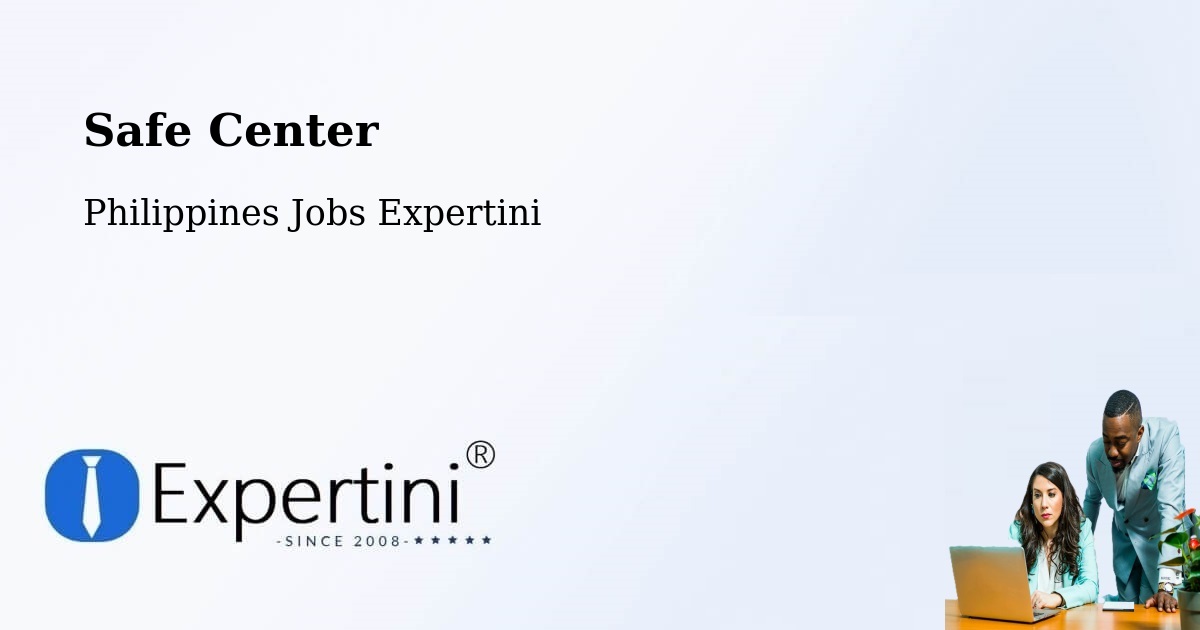 Safety Center – Dimasalang - Philippines Jobs Expertini