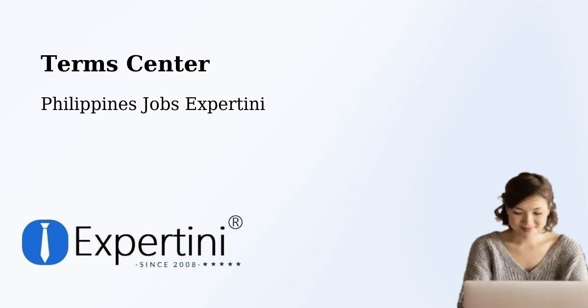 Terms of Service – Dimasalang - Philippines Jobs Expertini
